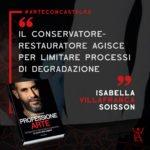 Intervista ad Isabella Villafranca Soissons Direttore del Dipartimento di Conservazione e Restauro di Open Care – ProfessioneARTE.it