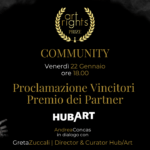 Premiazione Vincitori Premio Partner HUB/ ART Art Rights Prize