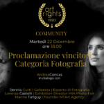 TALK VINCITORI FOTOGRAFIA art rights prize