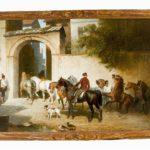 Parata-degli-stalloni-attrib.-Franz-Adam-Milano-1815-Monaco-1886-olio-su-tela-